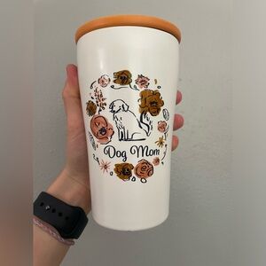 Dog Mom 12 oz ceramic tumbler